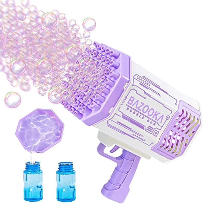  Bubble Solution & Wand:2 Pack Non Toxic Mix & Wands - Makes  Long Lasting Bubbles for Kids! Bubble Refill Solution Winter Toys & Frozen  Bubbles Snow Toys for Kids - Outside