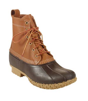 product image of the brown LL Bean boots