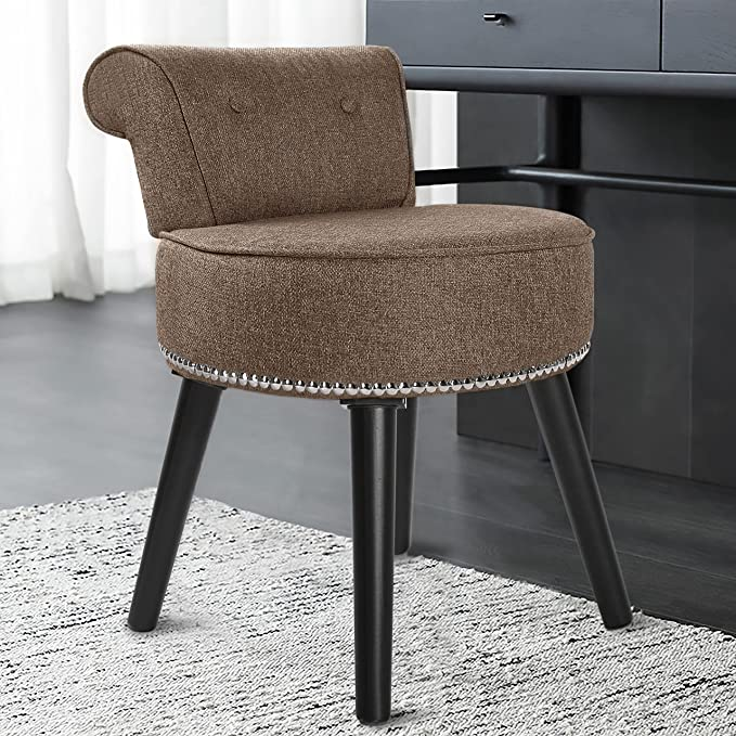 short vanity chair