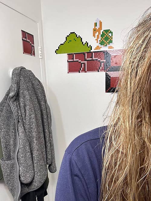 a reviewer's wet hair before looking tangled