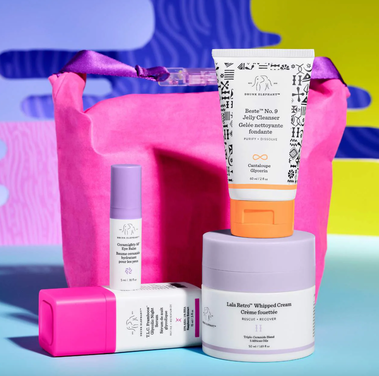 the four-piece drunk elephant kit