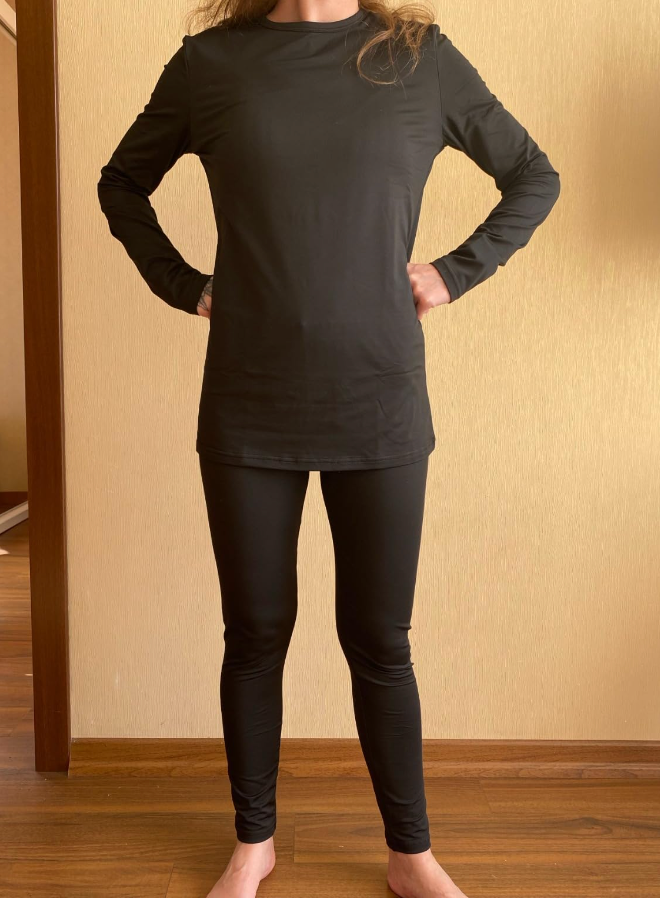 COOTRY Plus Size Thermal Underwear for Women Long Johns Fleece Lined Base  Layer Top and Bottom Sets Set - Black 1XL : Clothing, Shoes & Jewelry 