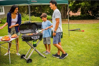Models using the grill