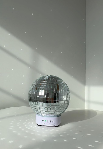 reviewer image of the disco ball diffuser