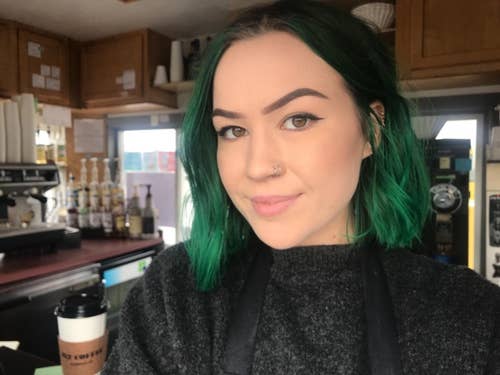 reviewers green hair dyed using hair dye