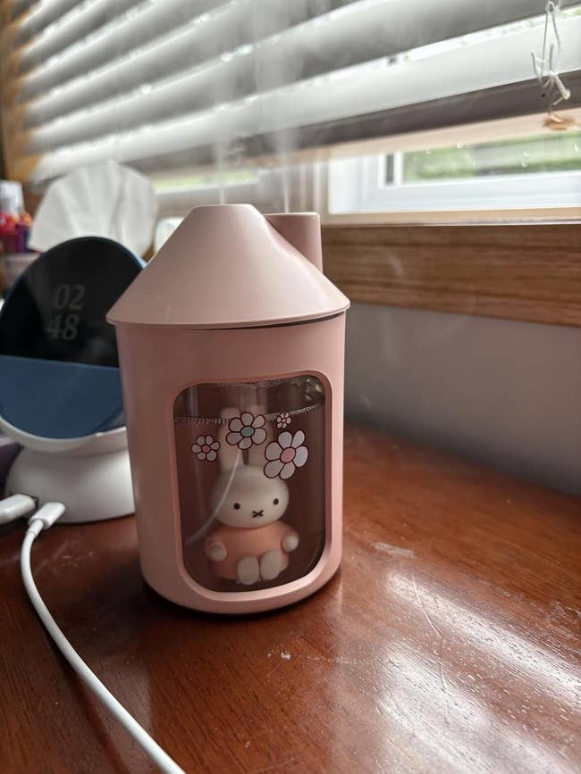 Cute miffy-themed aerial humidifier