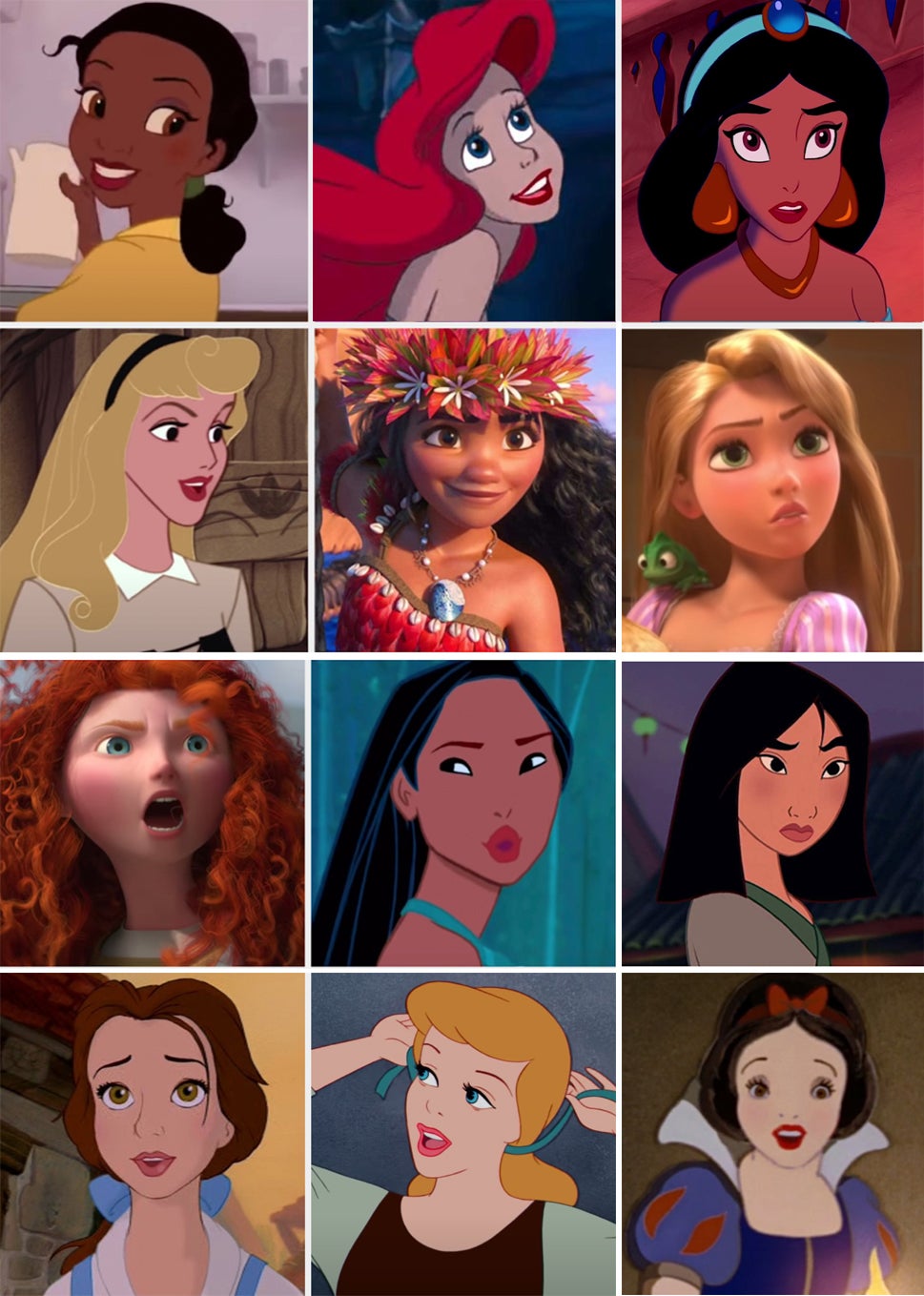 Can You Identify These Disney Princesses Trivia Quiz