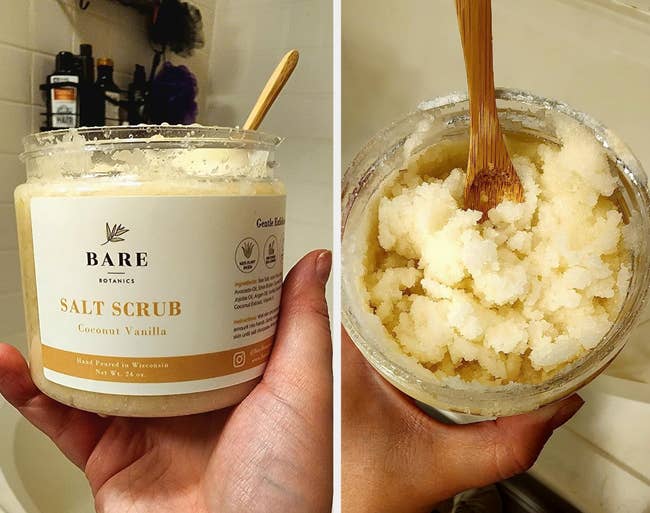 the coconut vanilla assemblage scrub