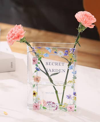 the secret garden book vase