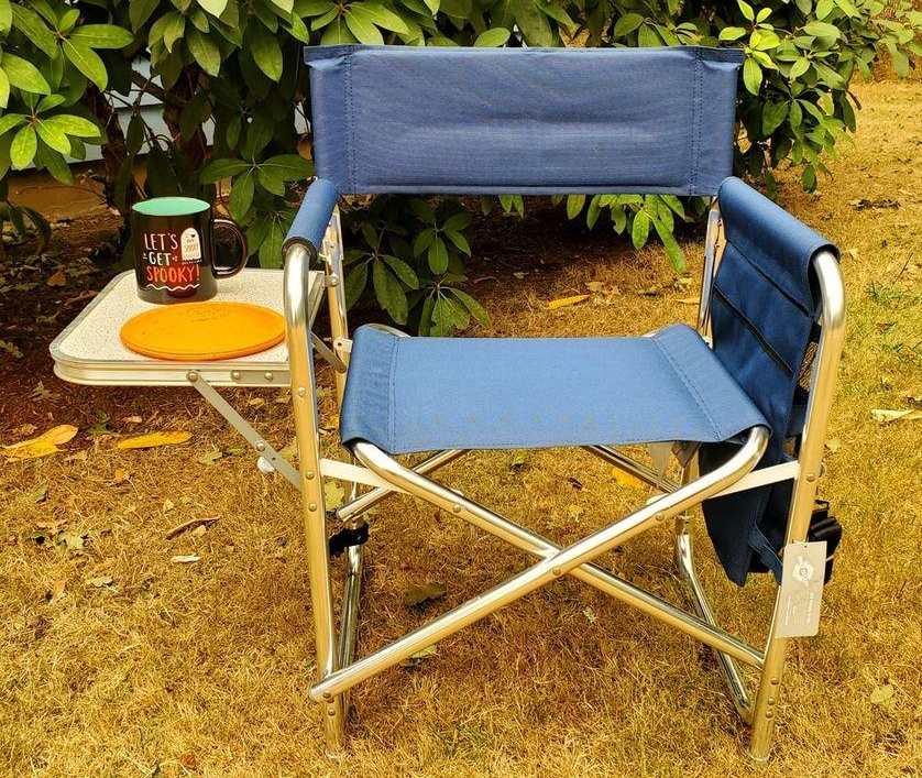 Reviewer image of blue chair