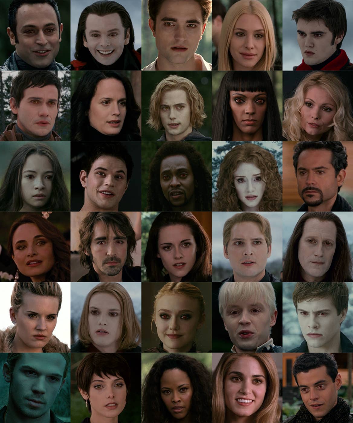 twilight vampire cast