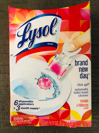 Reviewer photo of the packaging