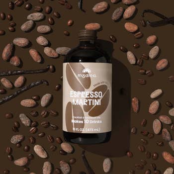 bottle of espresso martini mix