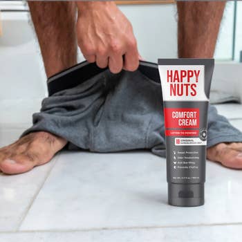 tube of Happy Nuts Comfort Cream
