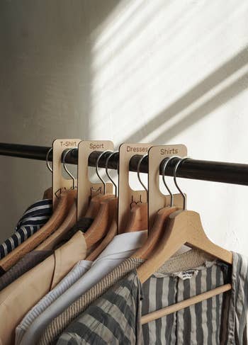 Engraved covering  dividers connected  a rack
