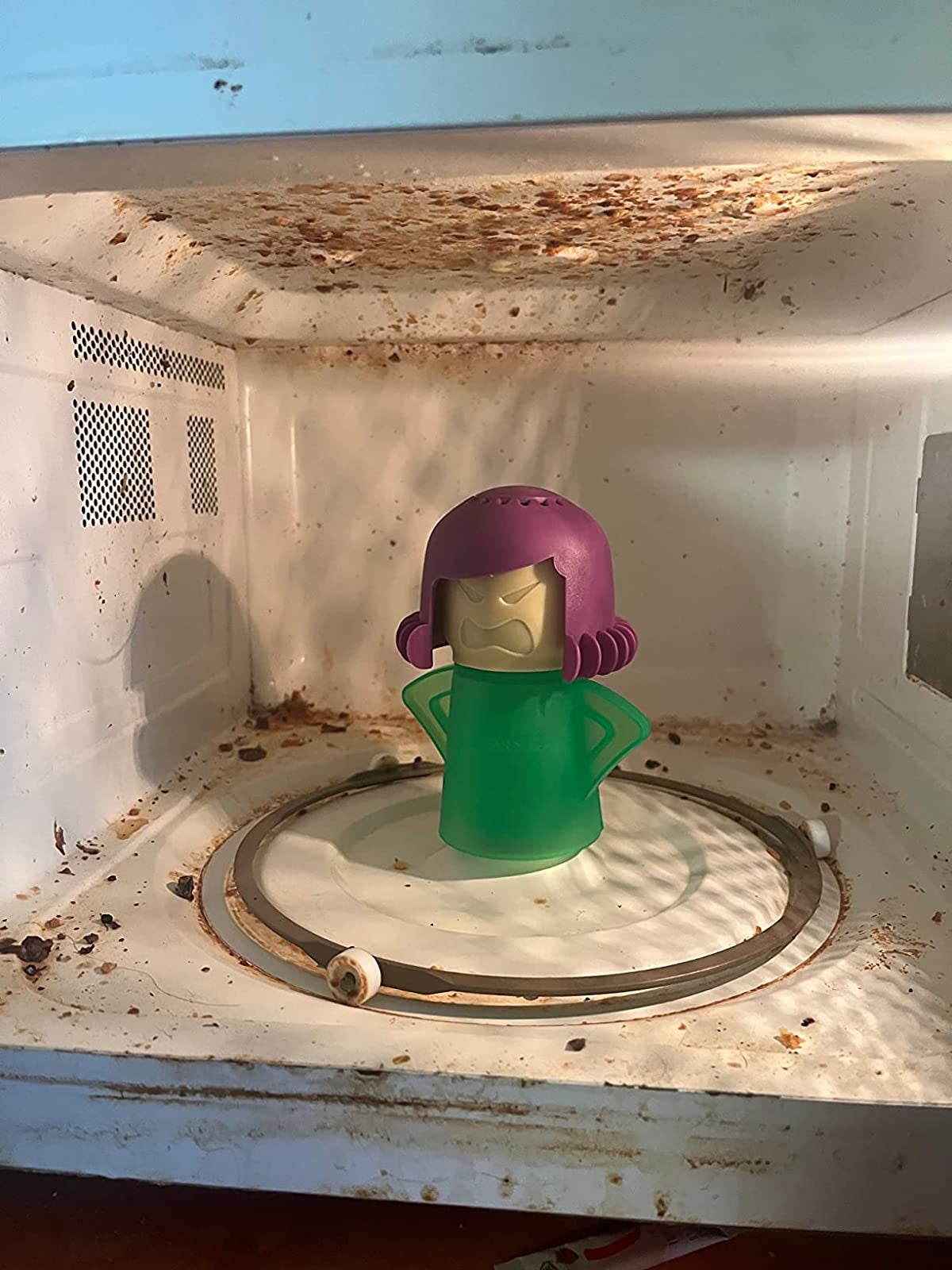  Angry Mom Microwave Cleaner - Angry Mad Creay Mama