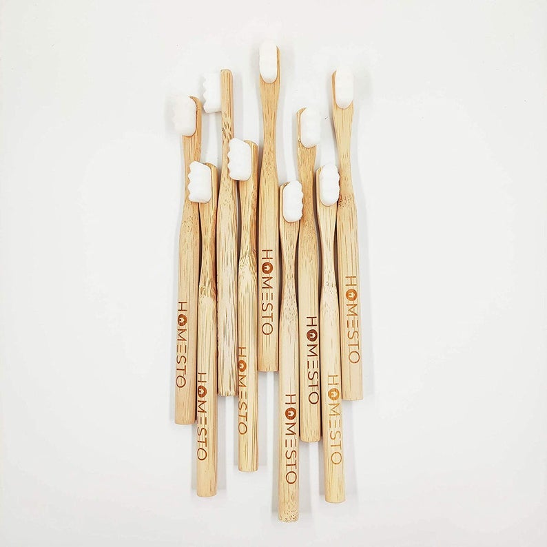 The toothbrushes