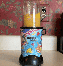 a gif of the magic bullet in action