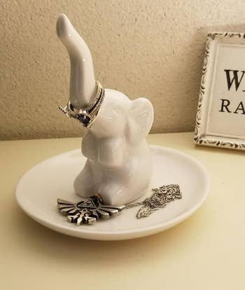 reviewer photo of elephant ring dish