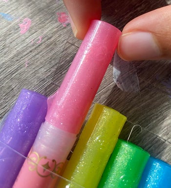 glittery highlighters