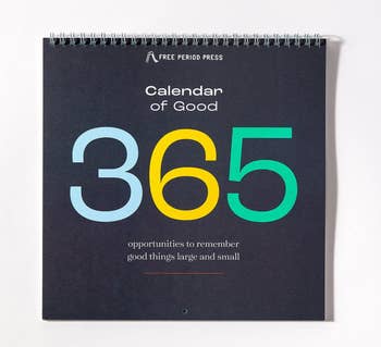a 365 calendar of good