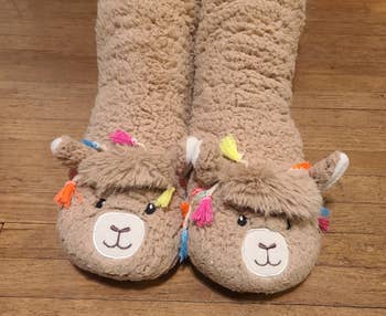 reviewer's llama socks
