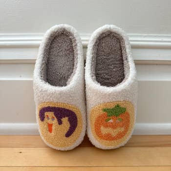 The slippers shown from the top