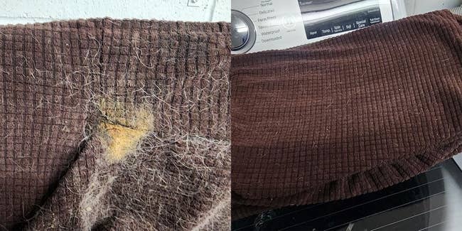 close up of cloth covered successful vomit and hairsbreadth adjacent to representation of caller cleanable fabric