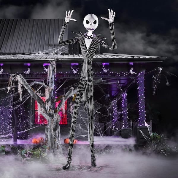 a 13-foot tall jack skellington