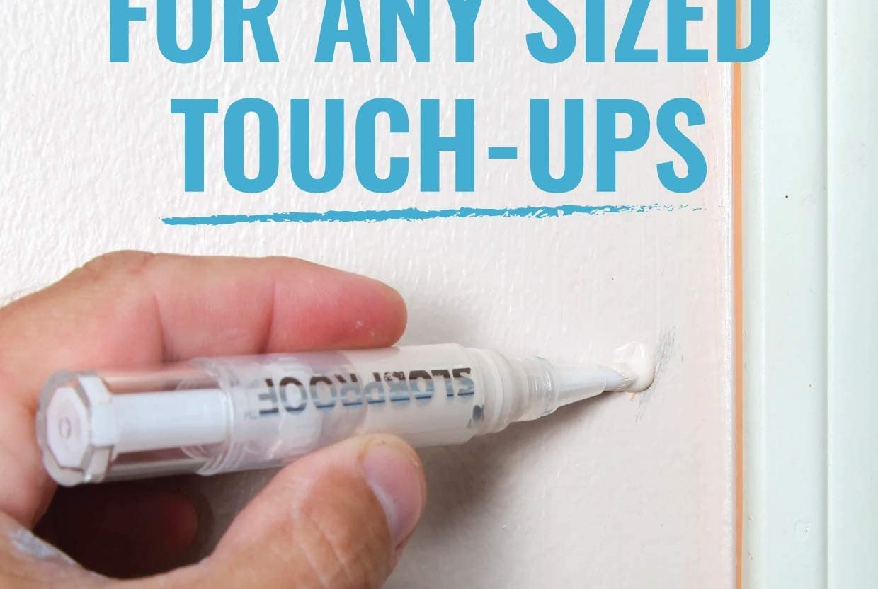 Slobproof Touch-Up Paint Pen | Fillable Paint Brush Pens for Interior Paint  Touch Ups to Drywall, Cabinets & Furniture | Store House Paint, Wall Paint