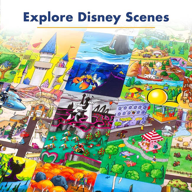 Disney theme hidden picture cards