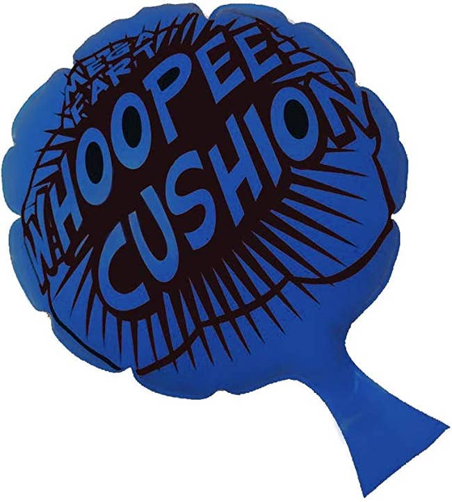 the whoopee cushion in blue