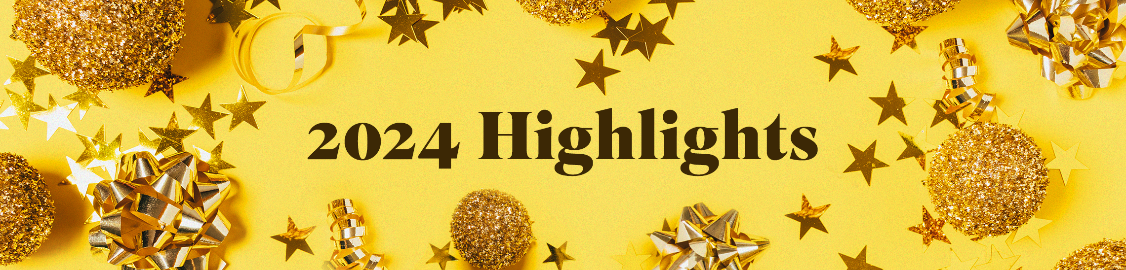 Stars and golden puffs on a seamless background with copy overlaid reading 