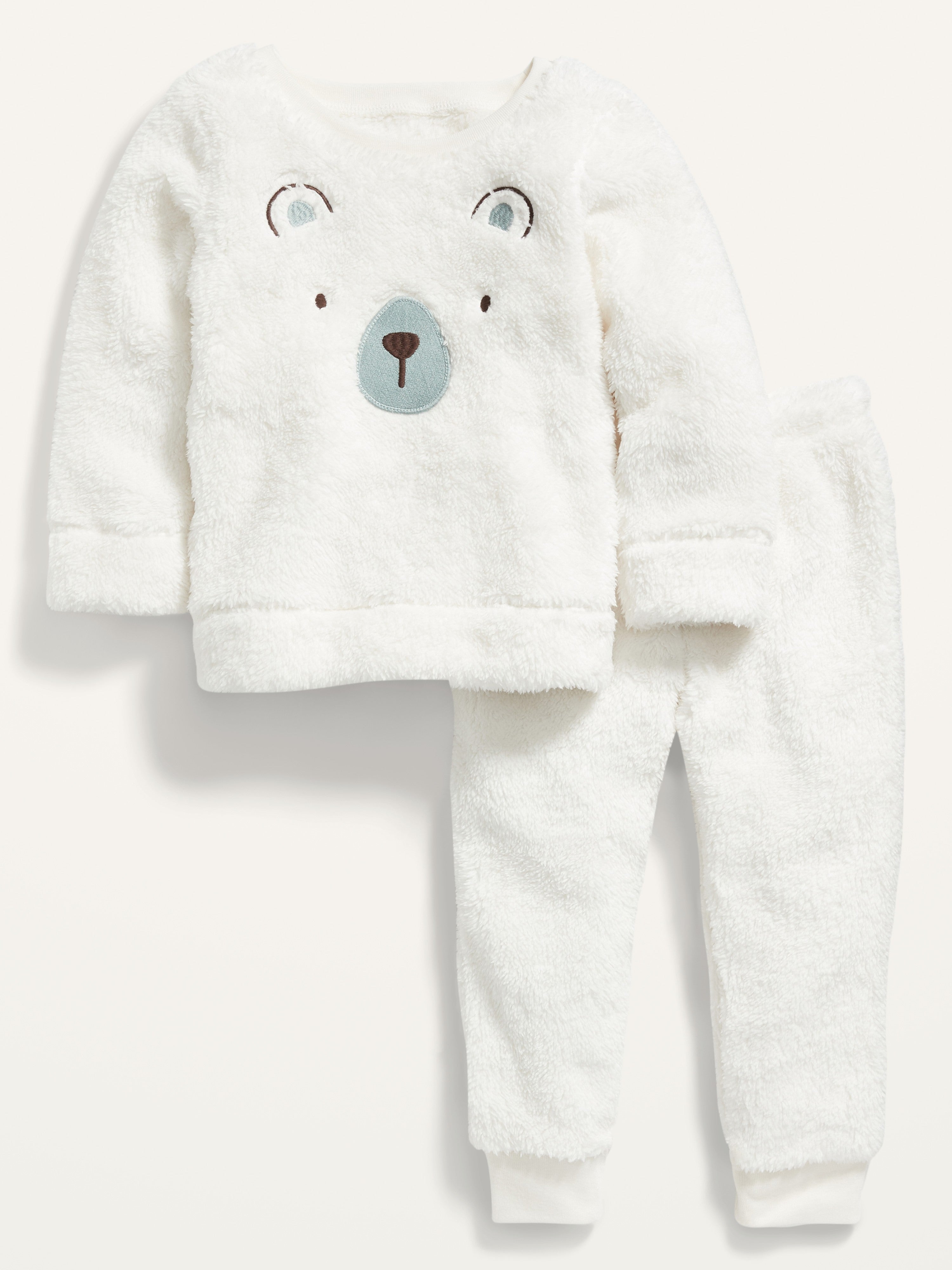 Polar bear toddler jingle jammies