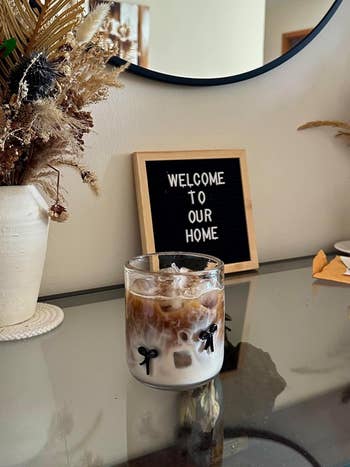 Iced java  connected  a solid  array  with a 