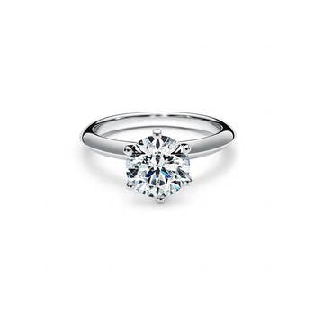 a brilliant cut solitaire diamond ring