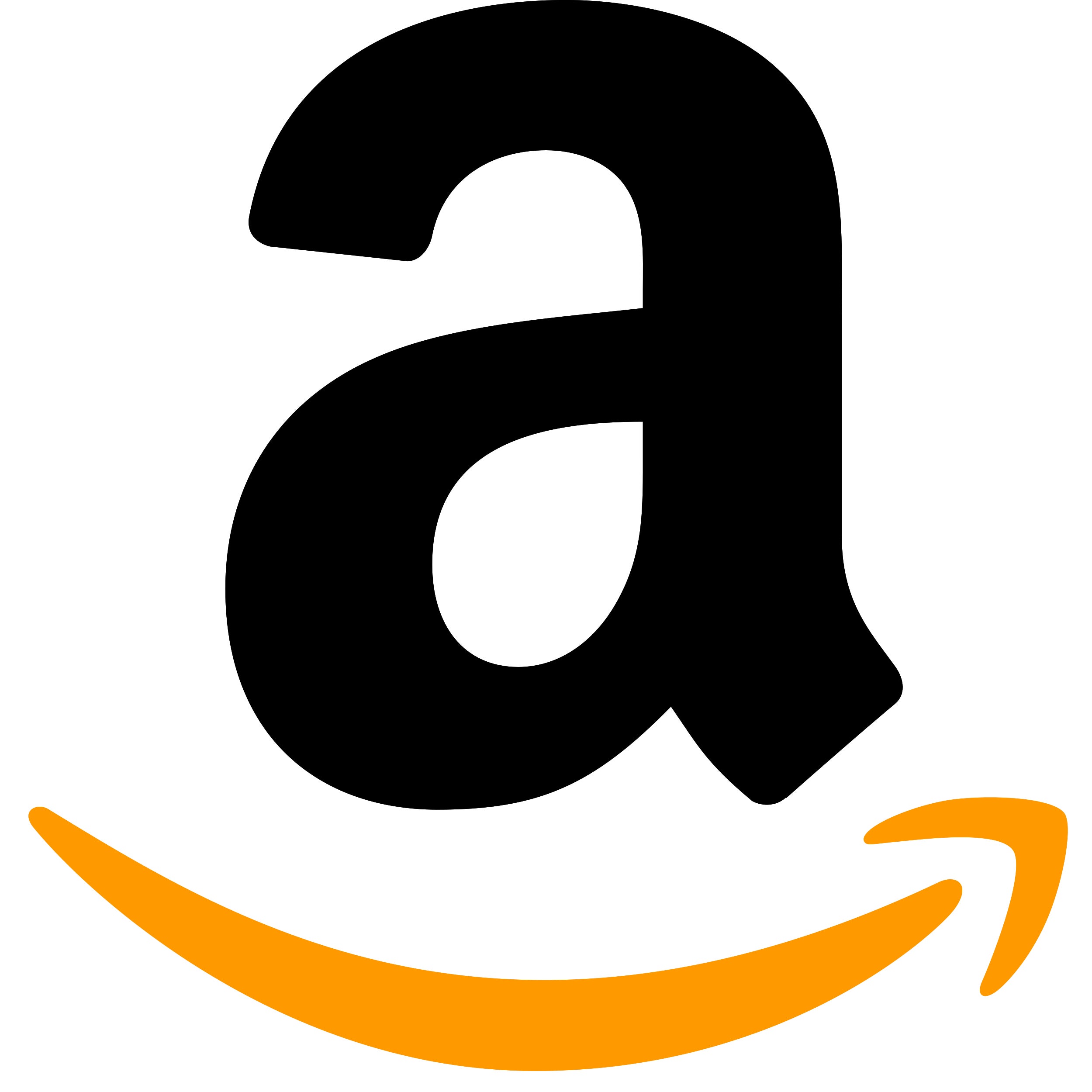 Amazon logo with smile arrow