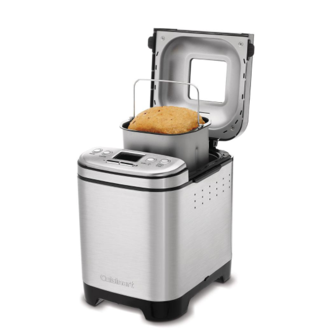 Bread in a metallic bread maker