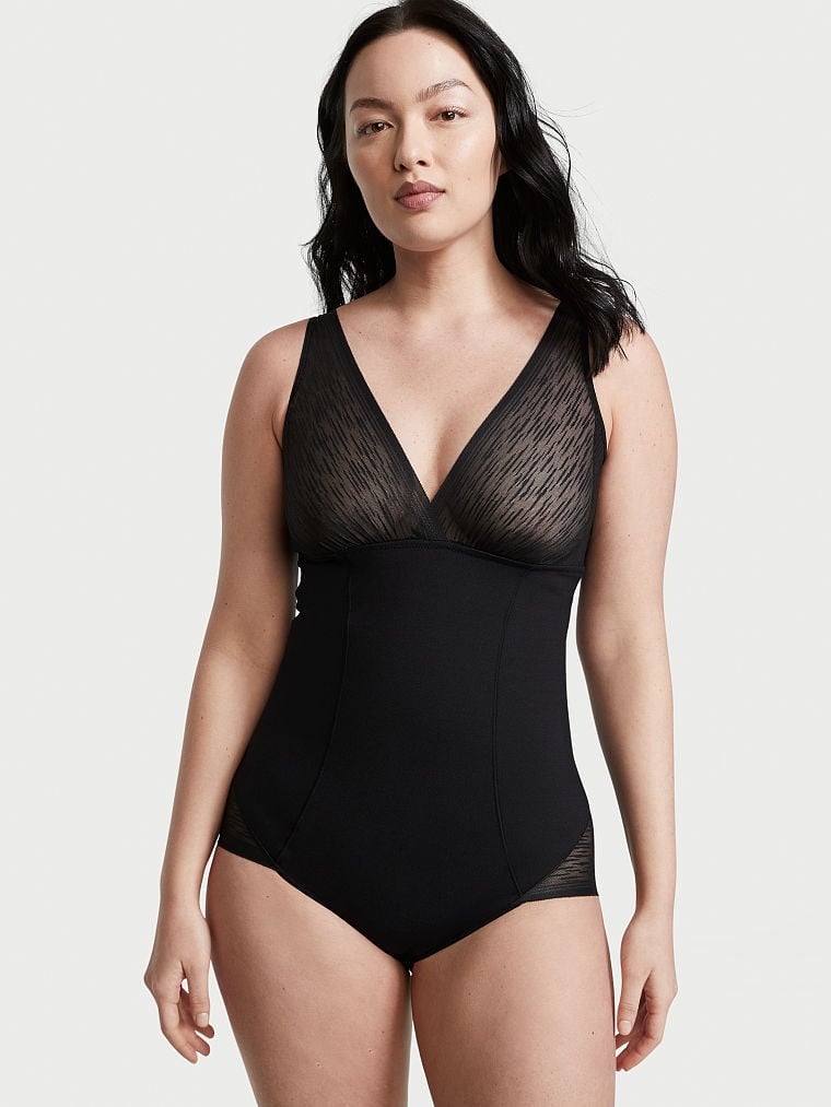 a real comparison/review of our shapewear bodysuit vs a dupe — the