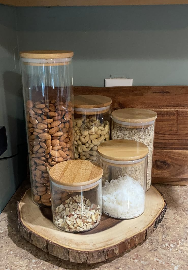 These Glass Storage Jars Will Give Your Pantry an Instant Facelift