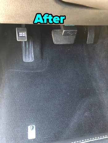 same reviewers car floor now clean after using car vacuum