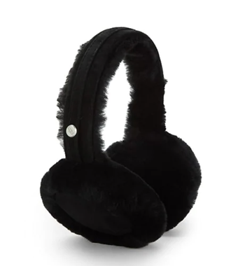 the earmuffs in the black color