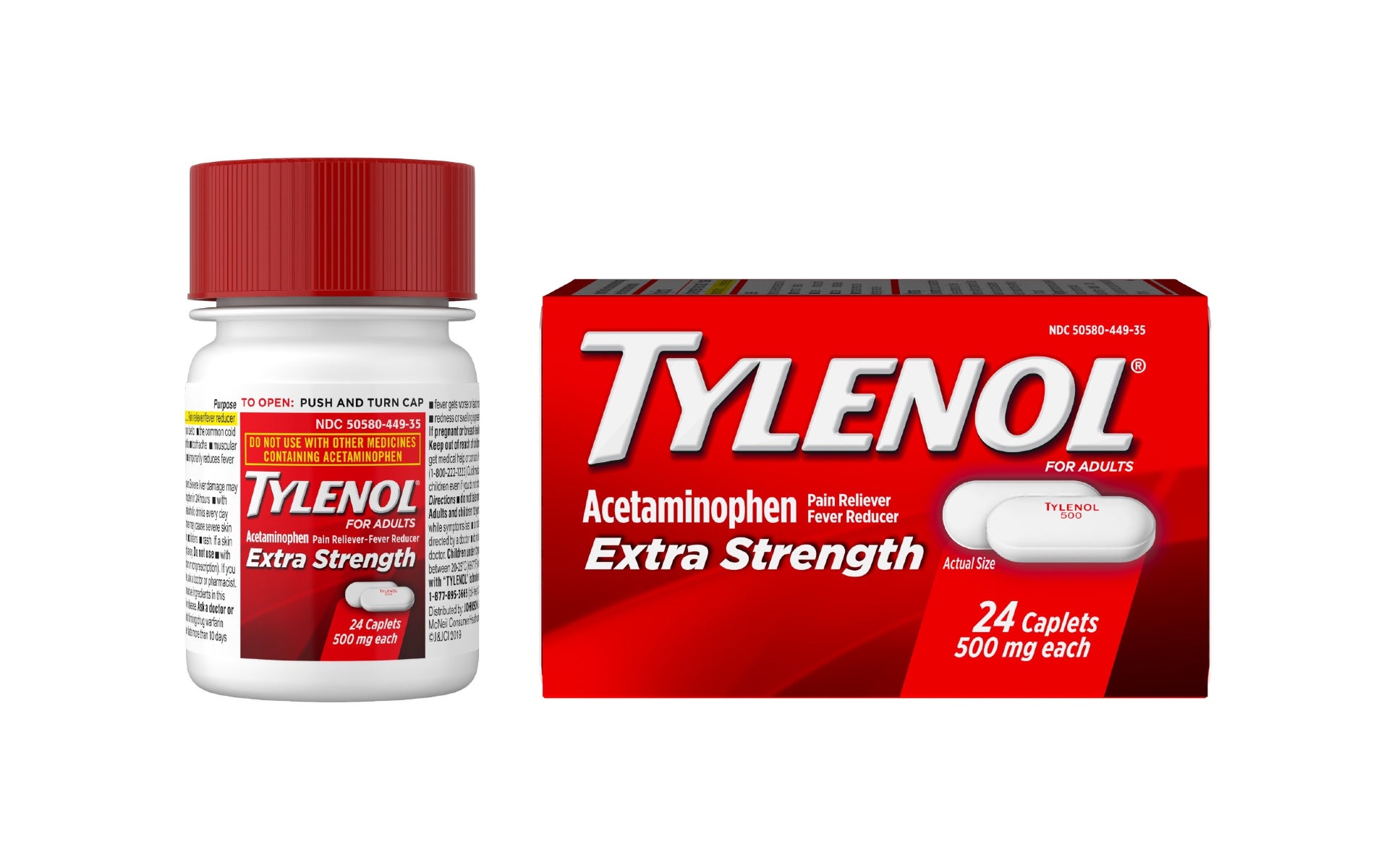 Extra strength Tylenol