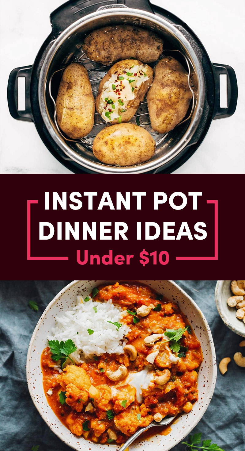 instant pot meals for one person