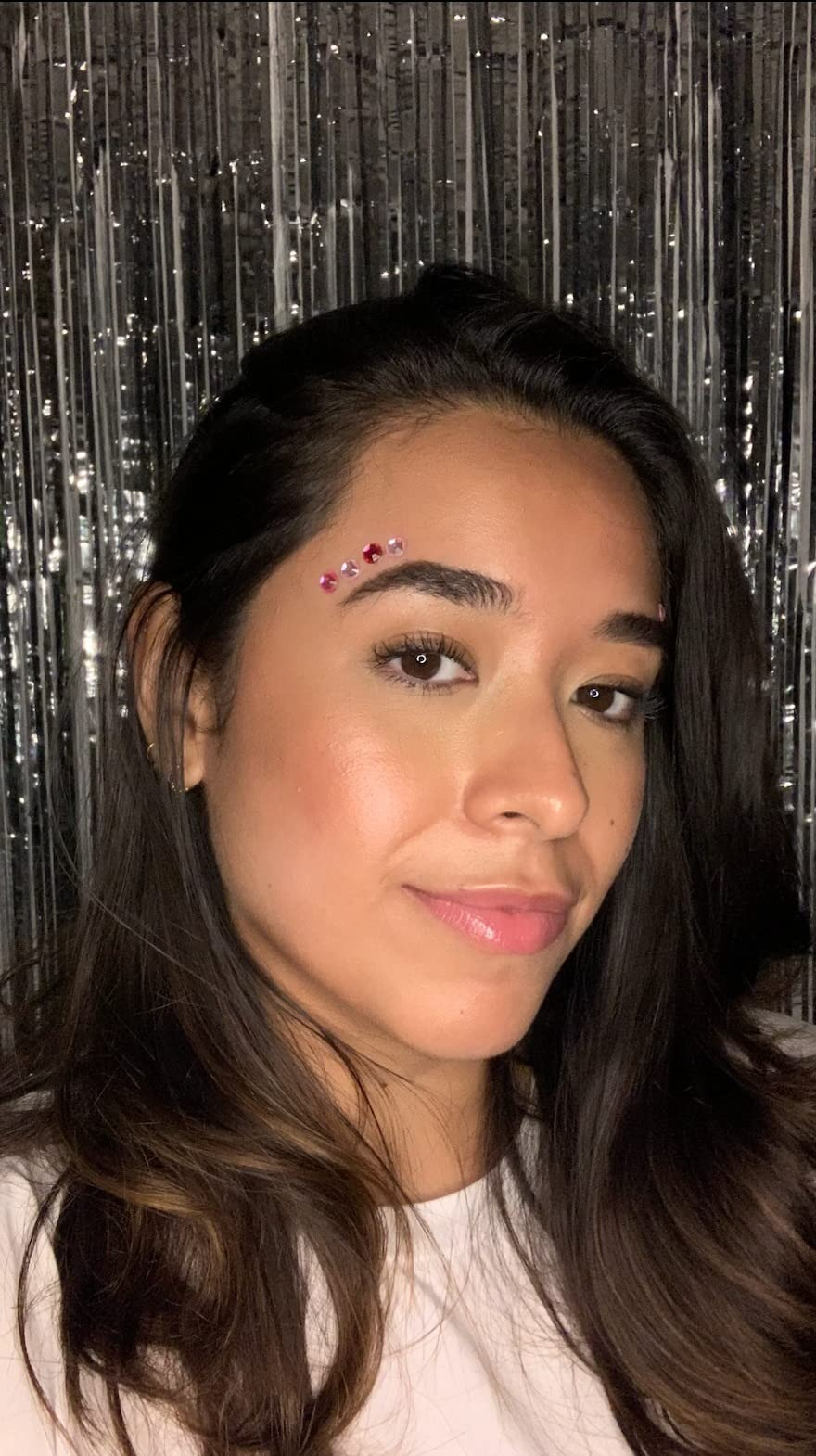 image of reviewer wearing the deep lotion