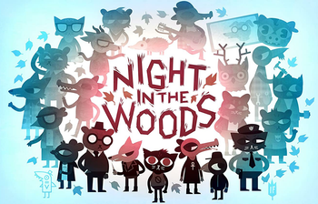 an illustration of different animal characters and text reading 