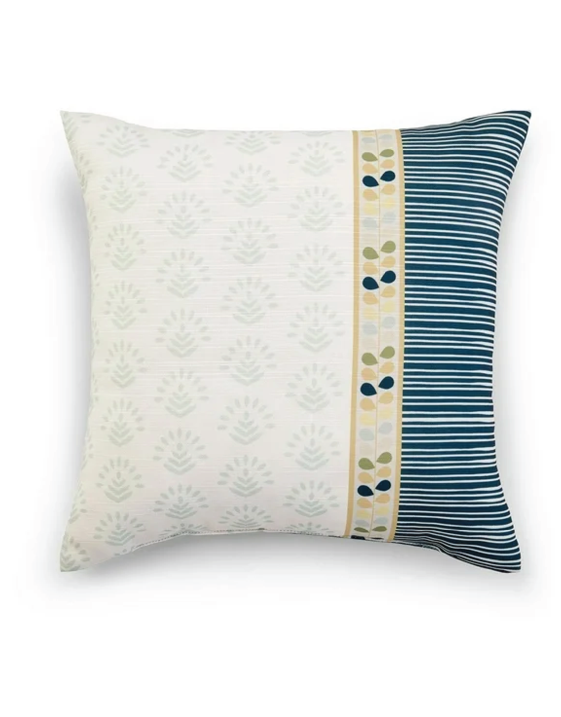 patterned striped pillow 