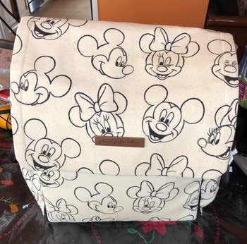 Reviewer image of ivory Disney backpack