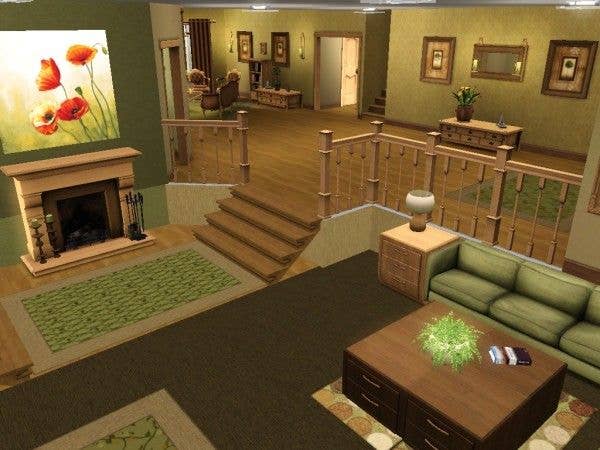 sims 3 inside houses