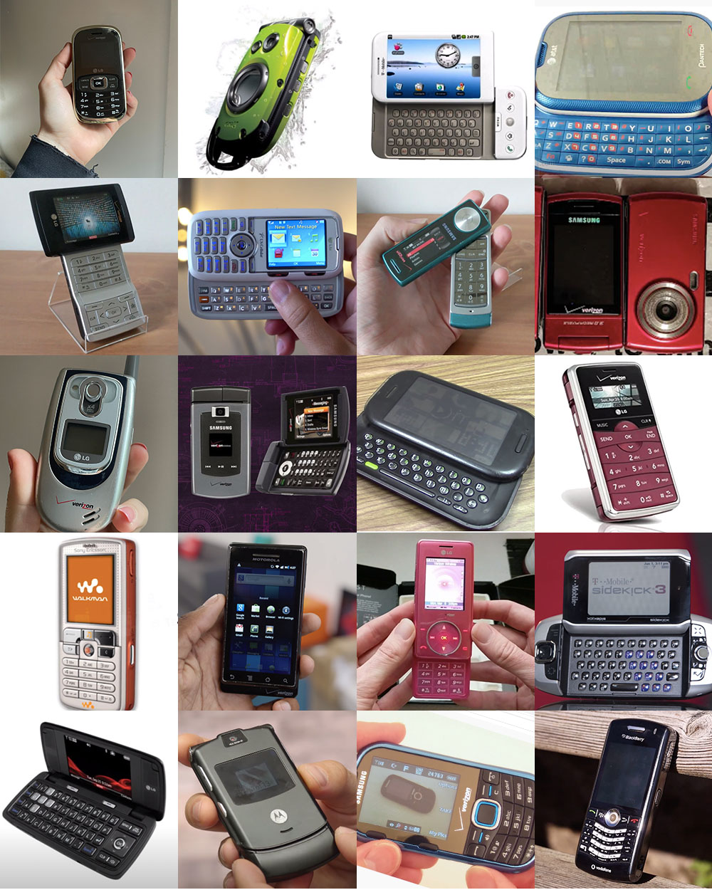 Only Zillennials Can Name 15/20 Of These Iconic 00s Phones